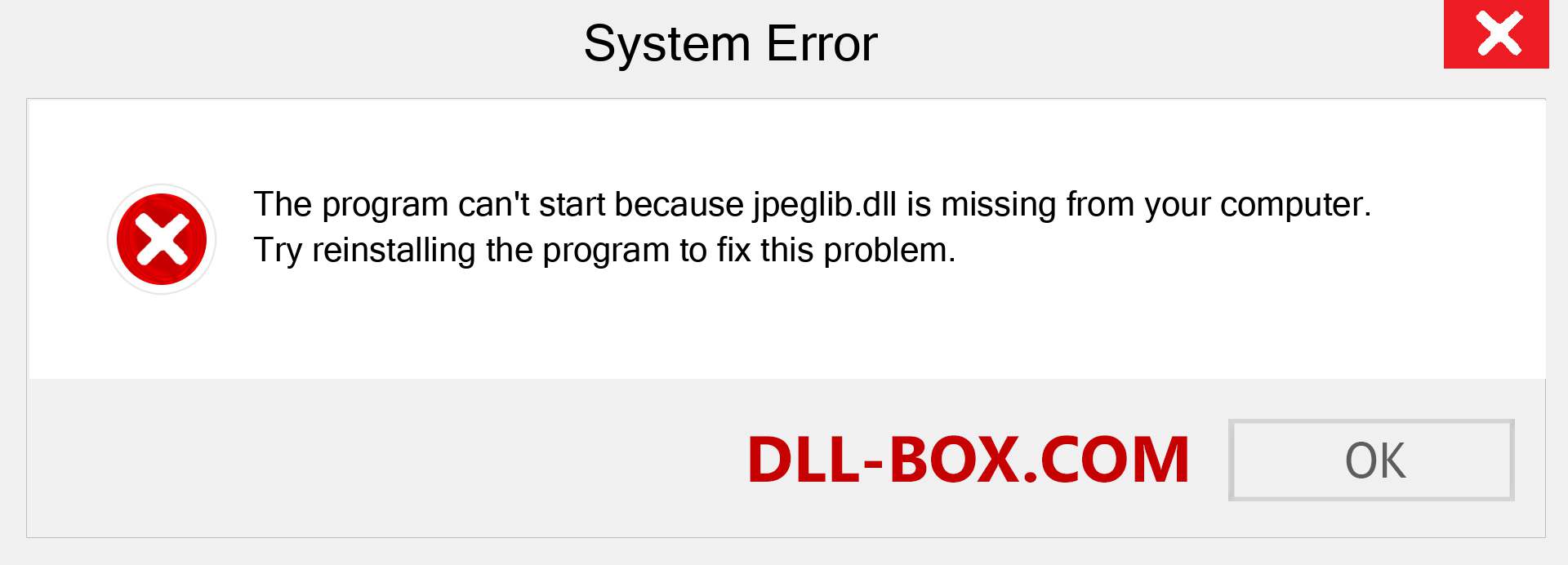  jpeglib.dll file is missing?. Download for Windows 7, 8, 10 - Fix  jpeglib dll Missing Error on Windows, photos, images